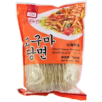 Abbildung von yoaxia ® [ 500g ] Süßkartoffel Fadennudeln/Süßkartoffel Vermicelli