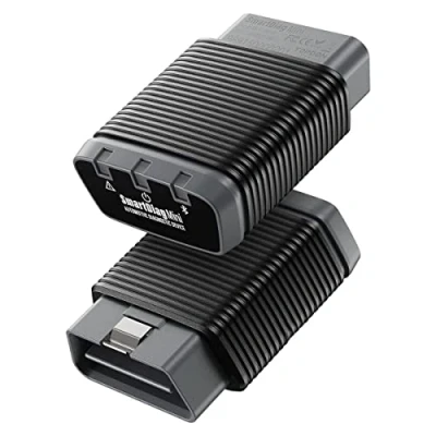Abbildung von TOPDON OBD2 Bluetooth, SmartDiag Mini Diagnosegerät Auto, OBD II Diagnosewerkzeuge Fehlercode Auslesegerät mit Allen Systemdiagnosen, 8 Zurücksetzen/Reset Funktionen, IOS/Android Unterstützen