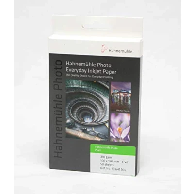 Abbildung von Hahnemühle Photo Pearl, 310g/m², 100 x 150 mm, hellweiß, Cards, 50 Blatt