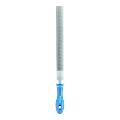 Abbildung von PFERD Werkstattfeile Halbrund, 250mm, halbrunde Feile, Kreuzhieb H3 auf zwei Seiten, inkl. Ergonomie Feilenheft, 11213258 für die Feinbearbeitung und zum Schlichten geeignet