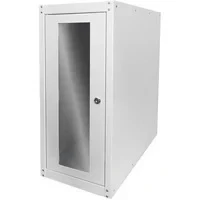 Abbildung von DIGITUS PC Schrank IP20 Abschließbar Auf Rollen Innenabmessungen 583x246x550 mm Passive Belüftung Grau