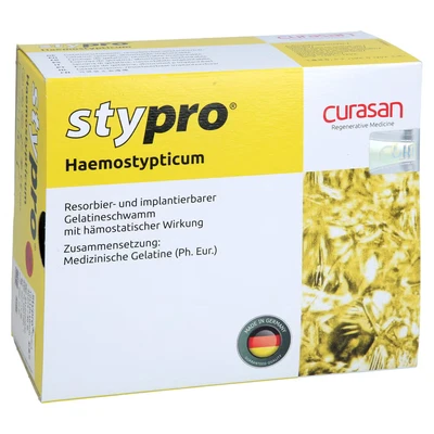 Abbildung von Stypro Gelatineschwamm Cubus 10x10x10 mm 30 St