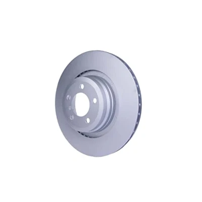 Abbildung von HELLA PRO 8DD 355 120 241 Bremsscheibe 370 24 05/06 außenbelüftet beschichtet ohne Radbefestigungsbolzen, Radnabe BMW: 7