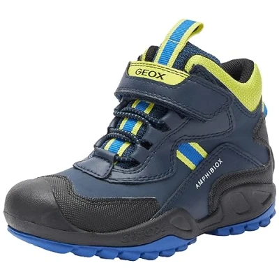 Abbildung von Stiefel Geox Modell J New Savage Boy B A Farbe Blau