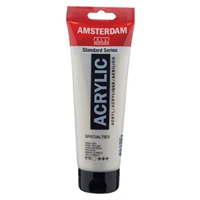 Abbildung von Amsterdam Standard Series Acrylfarbe Tube 250 ml Perlgelb 818 (17128180)