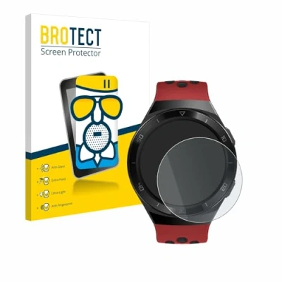 Abbildung von BROTECT Entspiegelungs Schutzglas für Huawei Watch GT 2e Schutz Folie Panzerfolie Glas Matt [Extrem Kratzfest 9H, Anti Reflex, Fingerprint]