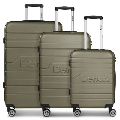 Abbildung von Bench Escape 4 Rollen SET 3TEILIG Kofferset, Größe: One Size, Schwarz