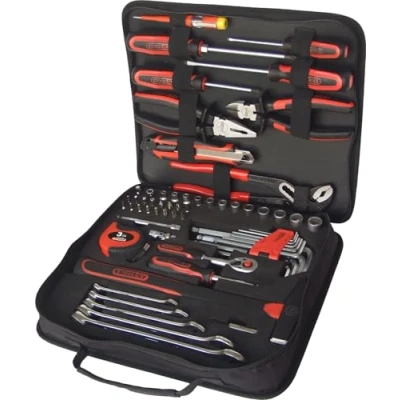 Abbildung von KS Tools 917.0062 1/4&quot; Universal Werkzeugtasche, 62 tlg