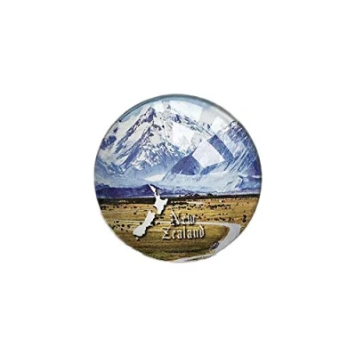 Abbildung von Neuseeland 3D Kühlschrank Kühlschrankmagnet Kristallglas Handgemachte Tourist Travel Souvenir Sammlung Geschenk Whiteboard Magnetischen Aufkleber Dekoration