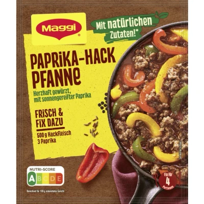 Abbildung von Maggi Fix für Paprika Hack Pfanne