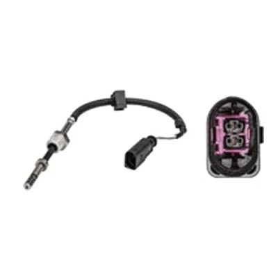 Abbildung von HELLA 6PT 358 181 311 Sensor, Abgastemperatur mit Befestigungsclips am Kabel AUDI: A6 C7 Avant, A4 B8 Q5
