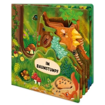 Abbildung von Trötsch Fensterbuch Im Baumstumpf: Entdeckerbuch Beschäftigungsbuch Spielbuch (Erstes Wissen)