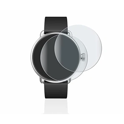 Abbildung von BROTECT Full Cover Schutzfolie Matt für Withings ScanWatch (38 mm) (2 Stück) Screen Displayschutz Folie, 3D Curved, Anti Reflex