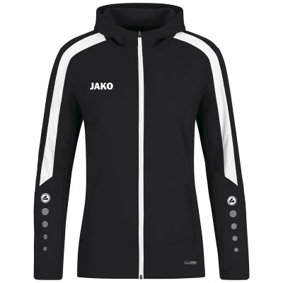Abbildung von JAKO Power Kapuzenjacke schwarzweiss, 3XL Herren
