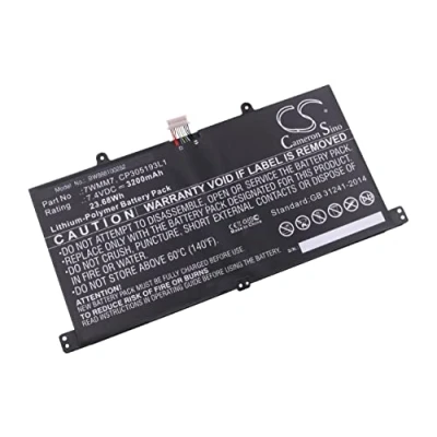 Abbildung von vhbw Akku Ersatz für Dell 7WMM7, CP305193L1, DL011301 PLP22G0 kabellose Tastatur (3200mAh, 7,4V, Li Polymer)