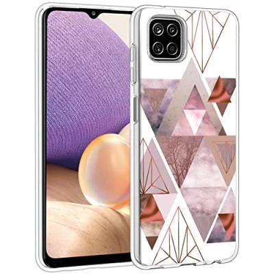 Abbildung von Verco Handyhülle für Samsung A22 5G Case, Premium Muster Handy Cover Galaxy Hülle weiches Flexibles TPU Pentagramm