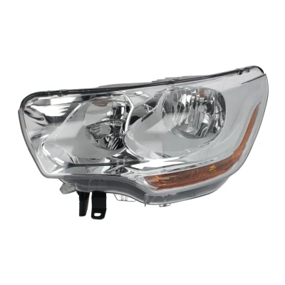 Abbildung von TYC 20 12944 15 2 Scheinwerfer links H7, P21/5W, H1 mit Tagfahrlicht, ohne Positionslicht für Rechtsverkehr Elektromotor CITROËN: C4 II Schrägheck
