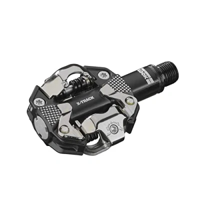 Abbildung von LOOK Cycle X TRACK MTB Pedale Kompatibel mit Standard SPD Mechanismus Aluminiumkörper Doppelt versiegelte Chromoly+ Achse Robuste und Fließende Fahrradpedale