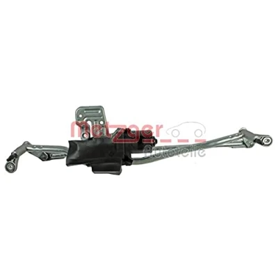 Abbildung von METZGER 2190253 Scheibenwischergestänge für Linkslenker vorne mit Elektromotor ORIGINAL ERSATZTEIL FIAT: Ducato III Bus