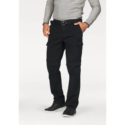 Abbildung von Mans World Cargohose, (Set, mit Gürtel), Zip Off Funktion