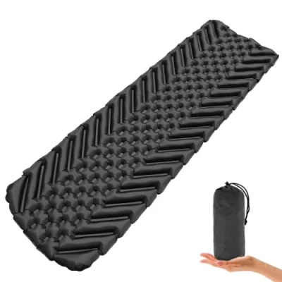 Abbildung von Isomatte Camping Outdoor Ultraleicht Aufblasbare, wasserdichte Faltbar Luftmatratze, Kleines Packmass Campingmatte Schlafmatten für Wandern Sport Reisen Backpacking