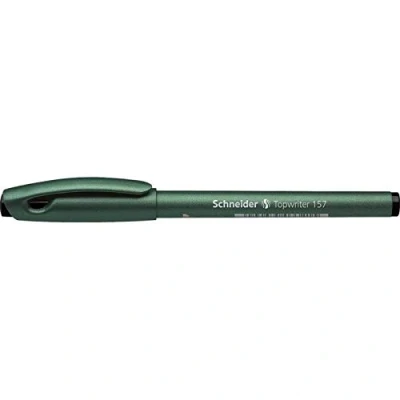 Abbildung von Schneider Topwriter 157 Faserschreiber (0,8 mm) 10er Packung schwarz