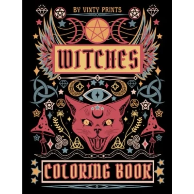 Abbildung von Witches Coloring Book: Witch Book for Adults, with Varied Eclectic Designs the Modern Witch, Including Witchy Quotes, Great Gift