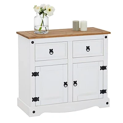 Abbildung von CARO Möbel Sideboard CAMPO, Kommode Schrank Kiefer massiv Buffetschrank Geschirrschrank