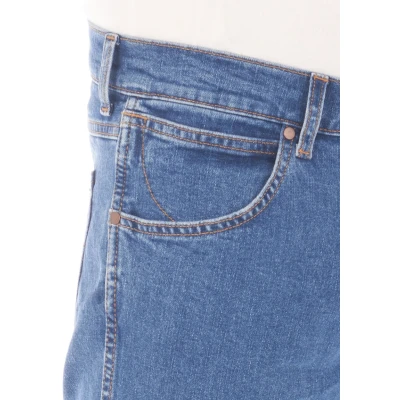 Abbildung von Wrangler Greensboro Jeans Tapered Fit, Herren, Größe: 40x30, Blue tomorrow