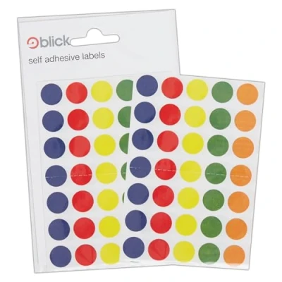 Abbildung von Docrafts Blick Labels 8mm Diameter Circles Assorted (350pcs) (RS003656) (DISCONTINUED)