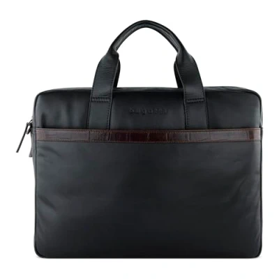 Abbildung von bugatti Corso Deluxe 1659 Notebooktasche, Herren, Größe: One Size, Schwarz