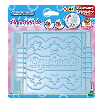 Abbildung von Aquabeads 31332 FlipTray Design Tablett, Bastelperlen Zubehör, Toller Bastelspaß für Kinder ab 4 Jahren