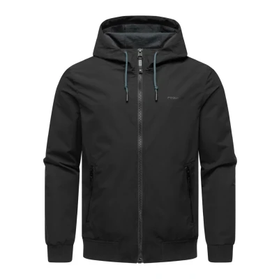 Abbildung von Ragwear Perci Regenjacke / wasserabweisende Jacke, Herren, Größe: Small, Black