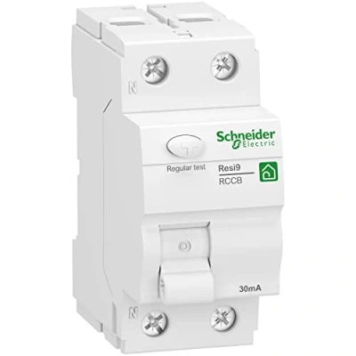 Abbildung von Schneider Electric Fehlerstromschutzschalter RESI9 2P 40A 30MA TYP A, R9R22240