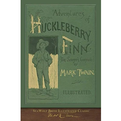 Abbildung von Adventures of Huckleberry Finn (SeaWolf Press Illustrated Classic): First Edition Cover