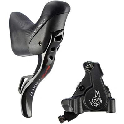 Abbildung von Campagnolo Unisex Erwachsene Super Record EPS 12s Scheibenbremse, Schwarz, Einheitsgröße