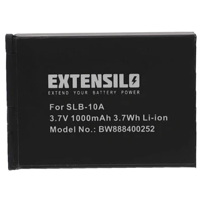 Abbildung von EXTENSILO Akku Ersatz für Praktica FJ SLB 10A Kamera (1000mAh, 3,7V, Li Ion)