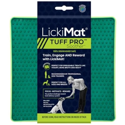 Abbildung von LickiMat Antischlingnapf Soother PRO Tuff green
