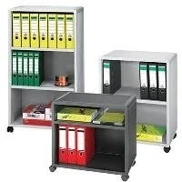 Abbildung von Fastpaperflow PAPERFLOW DM2K1.01 Rollregal Mobil 2 Oh anthr.