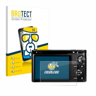 Abbildung von BROTECT Schutzglas für Nikon 1 J1 Schutzfolie Panzer Folie Glas [Extrem Kratzfest 9H, Anti Fingerprint, Ultra Transparent]