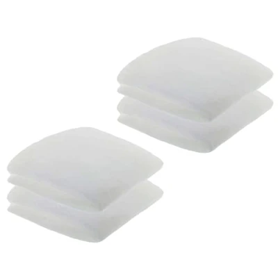 Abbildung von varivendo Filtermatte 4er Set Dunstfilter, für Dunstabzugshaube, (Set, 4 St., Dunstfilter), Dunsthaube Fettfilter Filtermedium Flachfilter