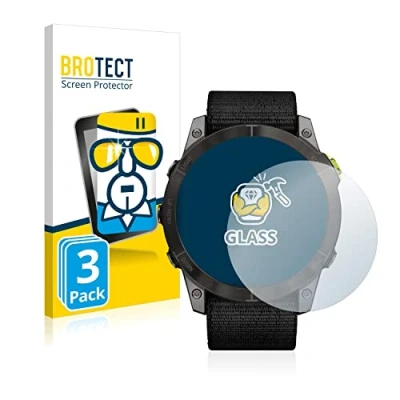 Abbildung von BROTECT (3 Stück Panzer Schutz Glas für Garmin Enduro 2 9H Echtglas, Displayschutz