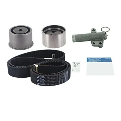 Abbildung von SKF VKMA 95913 1 Zahnriemensatz 187 mit Spanndämpfer, Spannrolle abgerundetem Zahnprofil MITSUBISHI: PAJERO 2