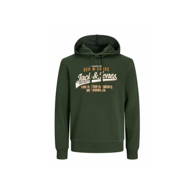 Abbildung von Jack &amp; Jones Kapuzenpullover, Herren, Größe: XXL, Kombu green