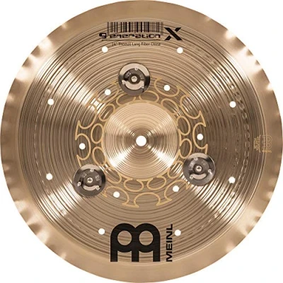 Abbildung von Meinl Cymbals GX 14FCH J Generation X Thomas Lang Signature Jingle Filter Chinas 35,6 cm (14 Zoll) Regular Finish