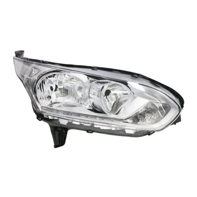 Abbildung von TYC 20 14785 25 2 Scheinwerfer rechts H15, H7 chrom, weiß mit Tagfahrlicht für Rechtsverkehr Elektromotor FORD: Transit Connect V408 Kastenwagen