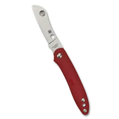 Abbildung von Spyderco, Outdoormesser, Klingenlänge: 5.4 cm, Roadie Red Plain