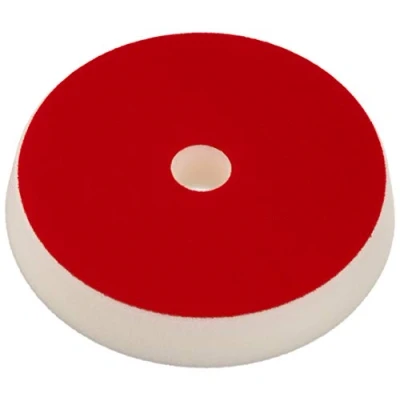 Abbildung von ALCLEAR 50163S Polierpad Auto Polierschwämme, weich für RUPES® Poliermaschine, Durchmesser : 163/150x30 mm, weiß, 2er Set, Polierpad, Polierschaum