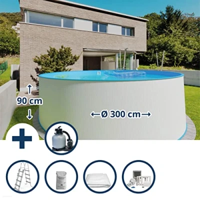 Abbildung von Clear Pool Rundpool &quot;Standard&quot;, (Set), 6 tlg. in versch. Größen