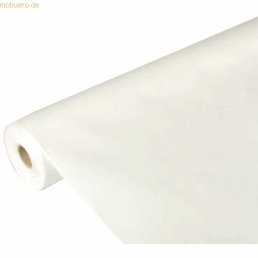 Abbildung von Papstar Tischdecke stoffähnlich Vlies &#039;soft selection&#039; 25x1,18m weiß